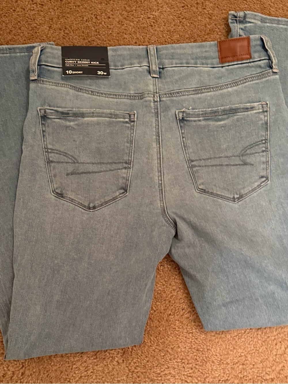 American Eagle Outfitters curvy skinny kick jeans - Picture 2 of 4